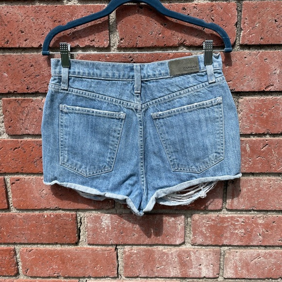 CARMAR High Rise Denim Shorts - Picture 5 of 9